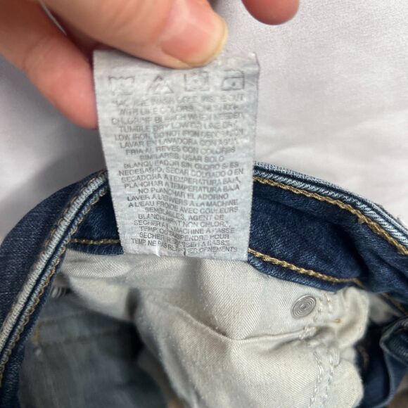 Kut from the Kloth Celine Slouchy Boyfriend Denim Jeans Size 12 Distressed - Picture 7 of 9